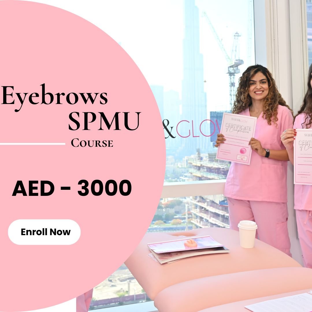 a group of women in pink scrubs holding up papers